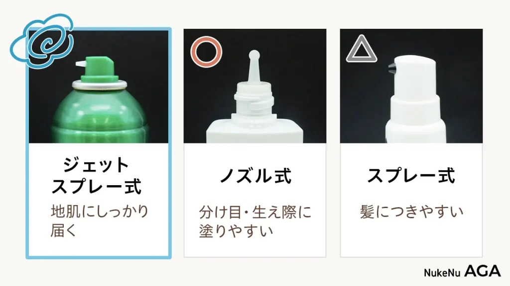 育毛剤選びのポイント